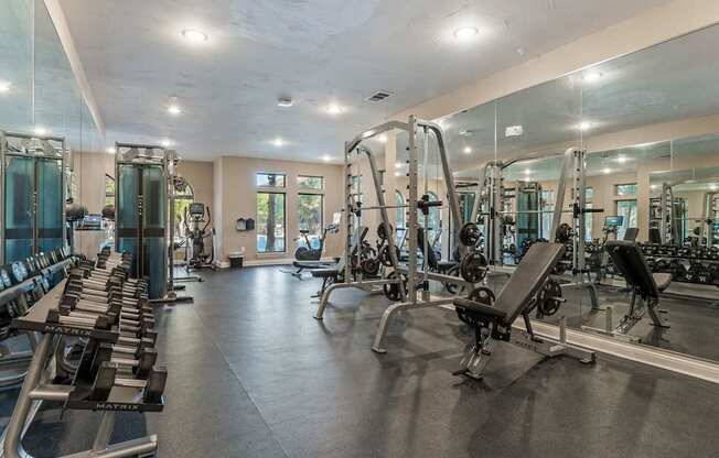 Modern Fitness Center at Bridge at Heritage Woods, Austin, 78753