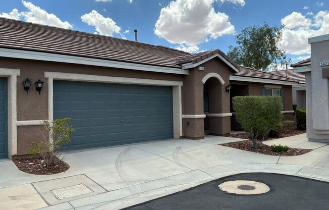 Single story Townhouse 2 bedrooms 2 bathrooms 2 car attached garage located in a gated subdivision