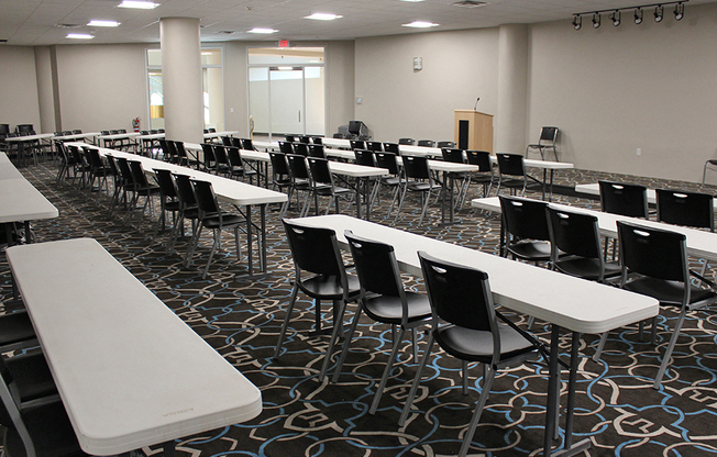 Big Conference Room at Residences at Halle, Cleveland, Ohio