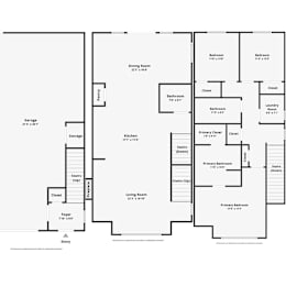 3 beds, 2.5 baths, 1,623 sqft, $3,400