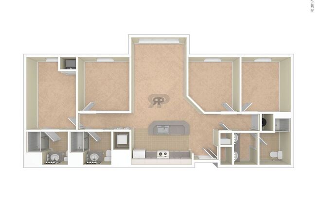 4 beds, 3 baths, 1,210 sqft, $1,527