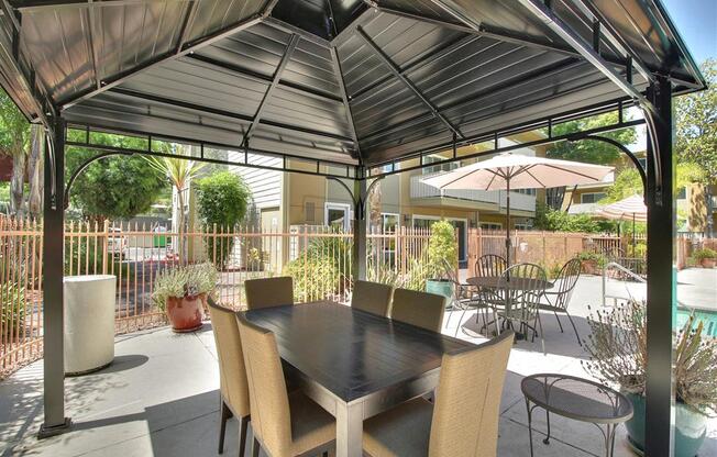 Outdoor Patio Area at Aviana, California, 94040