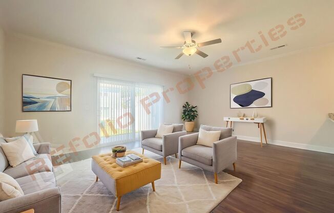 Great Opportunity! Lovely 3 Bedroom 2.5 Bathroom Townhome w/ 1-Car Garage in Riverwalk, Raleigh. Available June 7th!