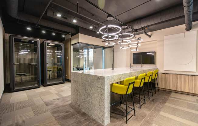 Lounge Area at 21 E Chestnut, Chicago