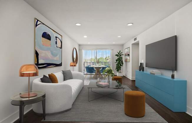 Dining Room view to Balcony