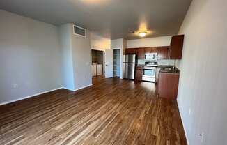 kitchen with stainless steel appliances