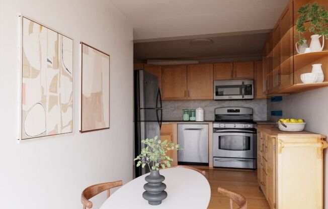 2 beds, 2 baths, $3,350, Unit 5B