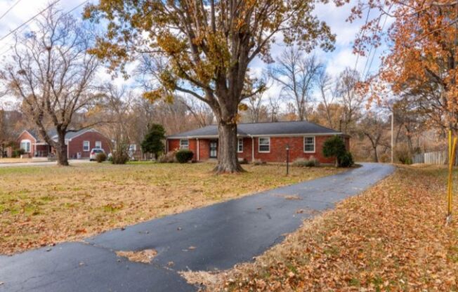 3 Bed/1 Bath brick home with attached 1 Car GARAGE! Available NOW!