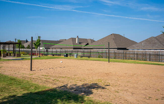 Outdoor Sand Volleyball Court