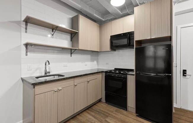 1 bed, 1 bath, 379 sqft, $1,750, Unit 304