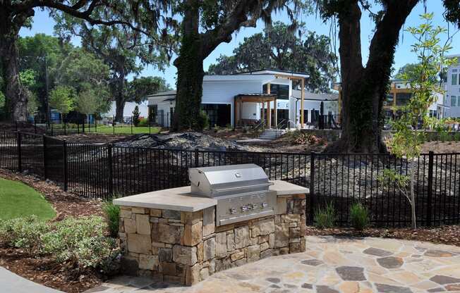 Outdoor Grilling Stations at The Ellis, Savannah, GA