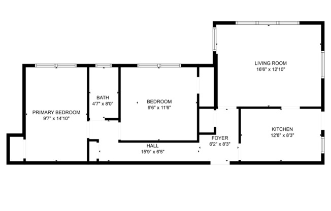 2 beds, 1 bath, 750 sqft, $1,345, Unit Apt 10