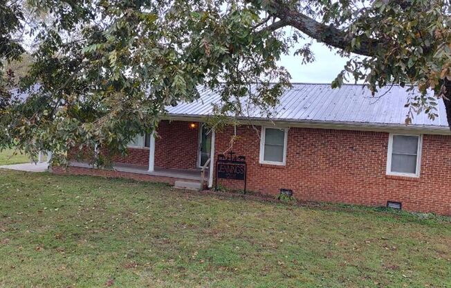 Beautiful 3 Bedroom 1 Bath, Brick Home with a 3 acre lot!