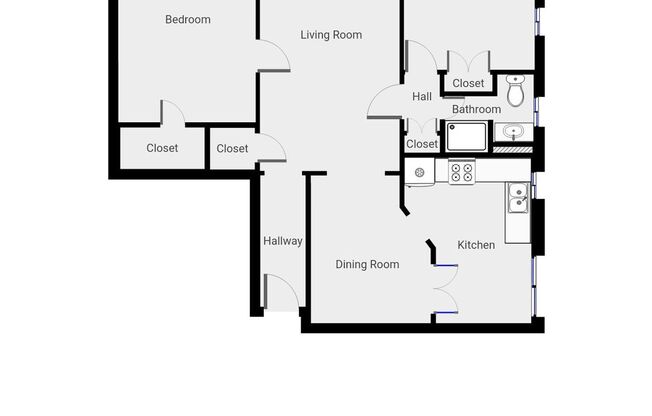 2 beds, 1 bath, 675 sqft, $2,129, Unit 2019-I