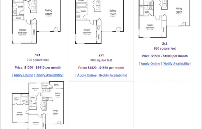 1 bed, 1 bath, 720 sqft, $1,350, Unit 154