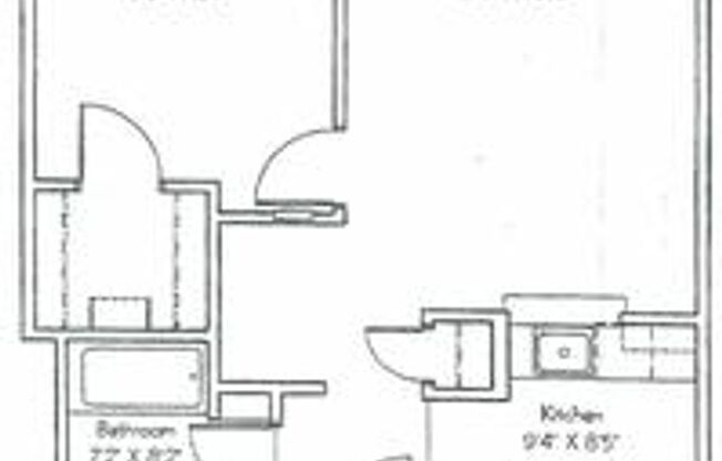 1 bed, 1 bath, 679 sqft, $1,415, Unit 419