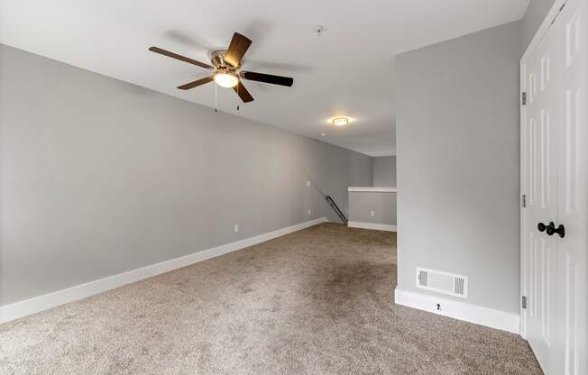 Master bedroom at Crogman School Lofts, Atlanta, 30315