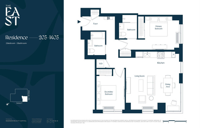 2 beds, 2 baths, $8,150, Unit 1003