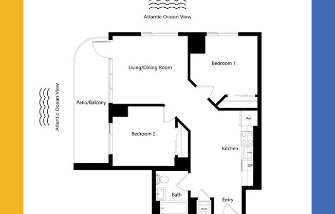 2 beds, 1 bath, $4,495, Unit 1224