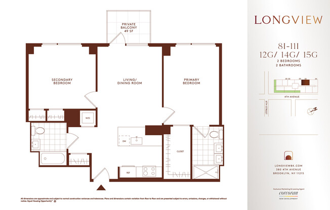 2 beds, 2 baths, $5,807, Unit 11I