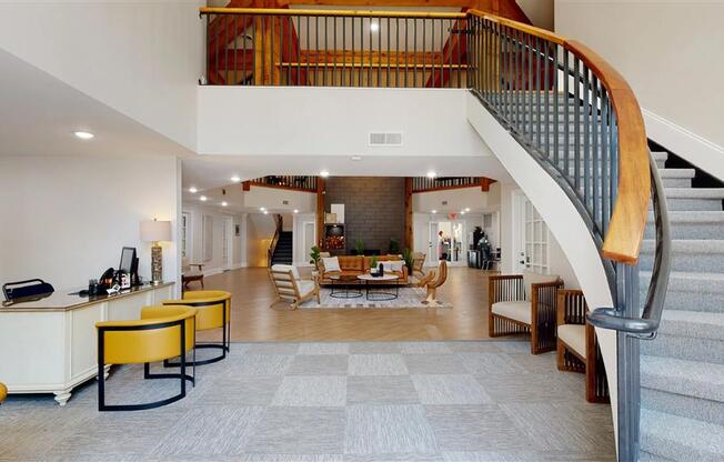 Clubhouse With Kitchen at Vinings RiverVue, Atlanta, Georgia
