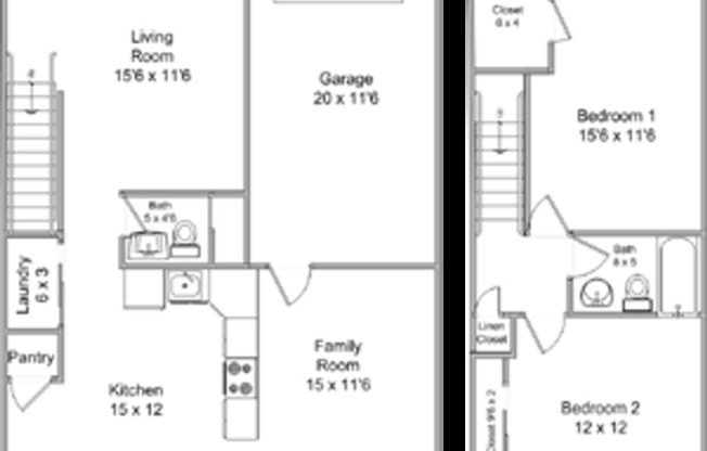 2 beds, 1.5 baths, 1,100 sqft, $1,225, Unit 211