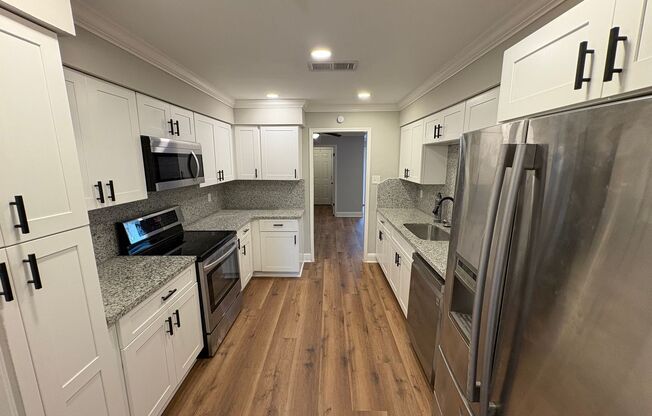 Totally redone 4 bedrooms townhouse.