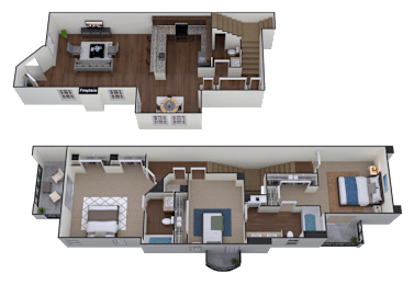 3 beds, 2.5 baths, 1,564 sqft, $2,732