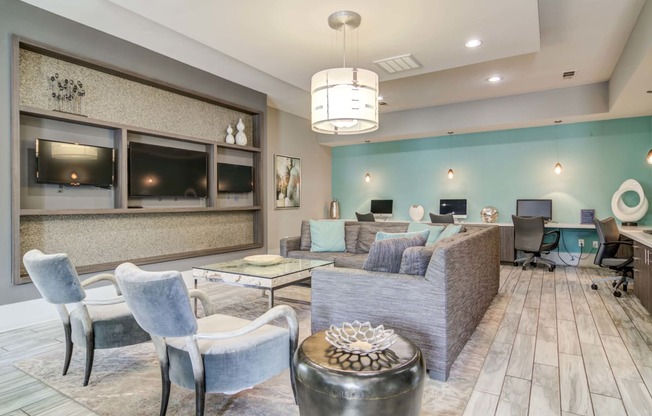 Lea Woodstock apartments in Woodstock, Georgia photo of clubhouse