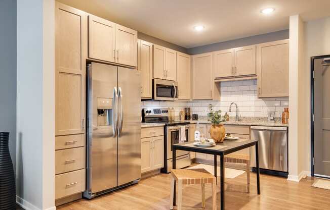 Rich Shaker Style Cabinetry at TRIO @ southbridge, Shakopee, MN, 55379