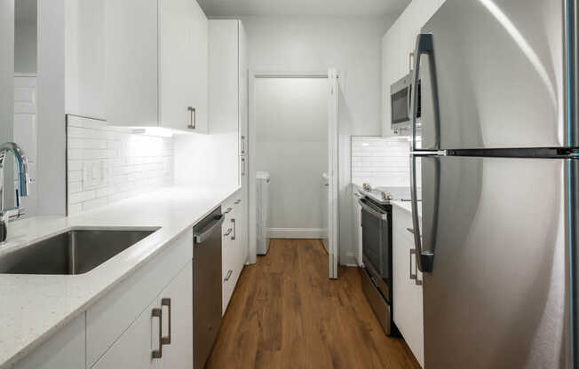 Kitchen with Stainless Steel Appliances