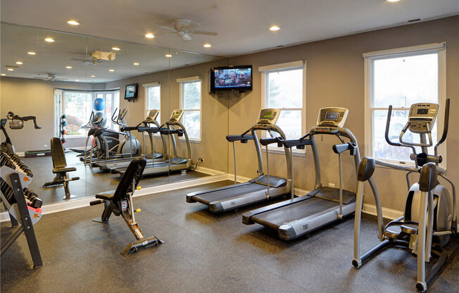 24-Hour Fitness Center at Brookdale on the Park, Naperville, IL, 60563