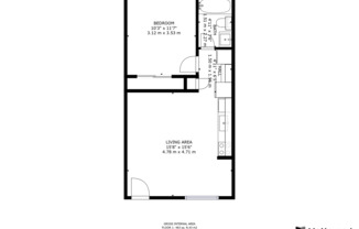 1 bed, 1 bath, 468 sqft, $1,525, Unit 108