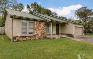 Ozarks-Style 3-Bedroom, 2-Bathroom Ranch Home