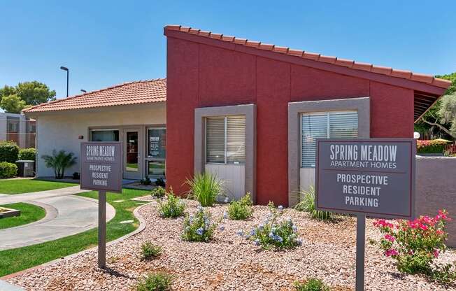 Leasing Office Front