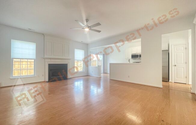 Fresh Paint - Lovely 3 Bedroom, 2.5 Bath Townhome with 1-Car Garage in Breckenridge, Morrisville – Available Now!
