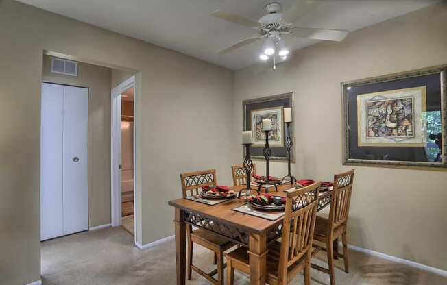 large dining area