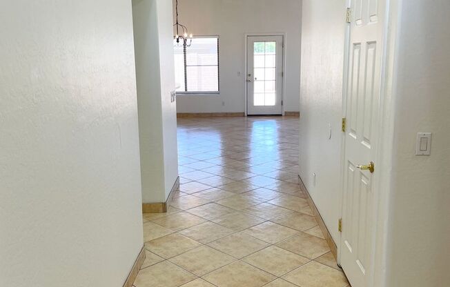 Single Level 4 Bedroom Home, Corner Lot! Clean and Ready For Immediate Move In!