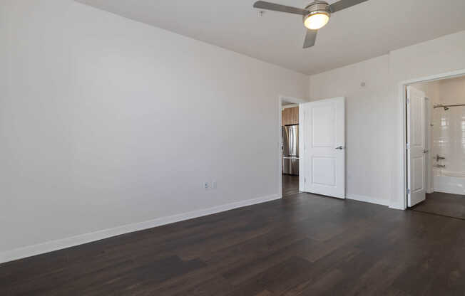 Bedroom with Hard Surface Flooring