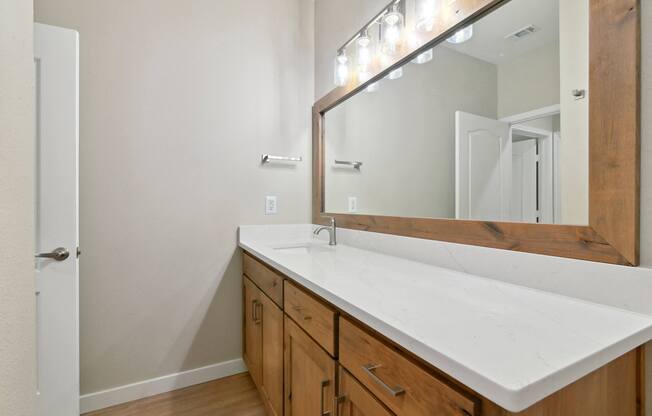 Luxurious Bathroom at The Canyons Apartments, Fort Worth