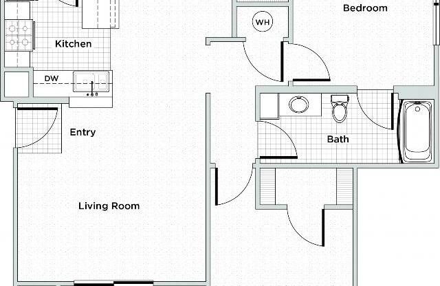 1BR/ 1BA with Den Renovated