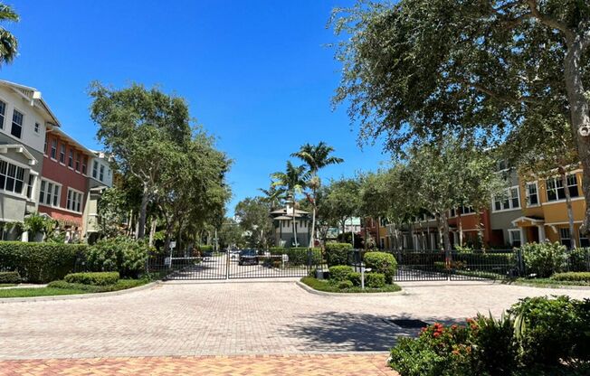 Luxury Townhouse West Palm Beach Gated Community two bedroom three bathrooms!