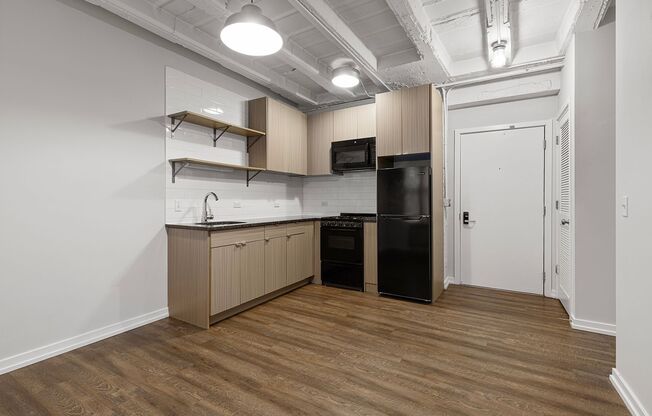 1 bed, 1 bath, 379 sqft, $1,750, Unit 304