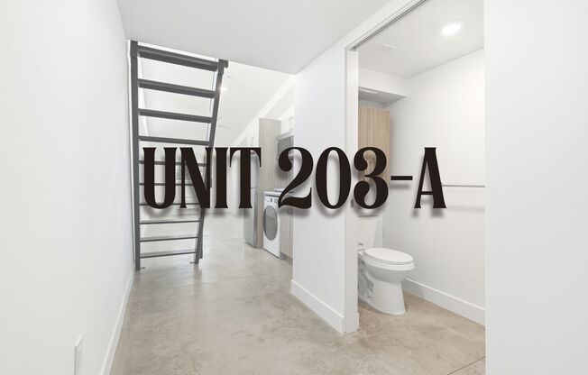 Studio, 1 bath, 296 sqft, $1,746, Unit 203-A