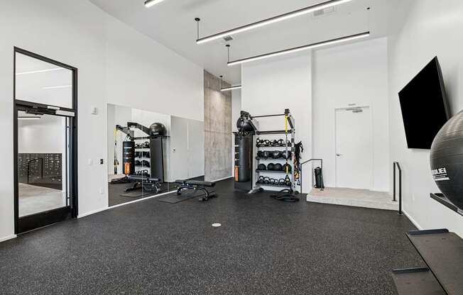 Analog PDX Apartments in Portland, Oregon Fitness Center