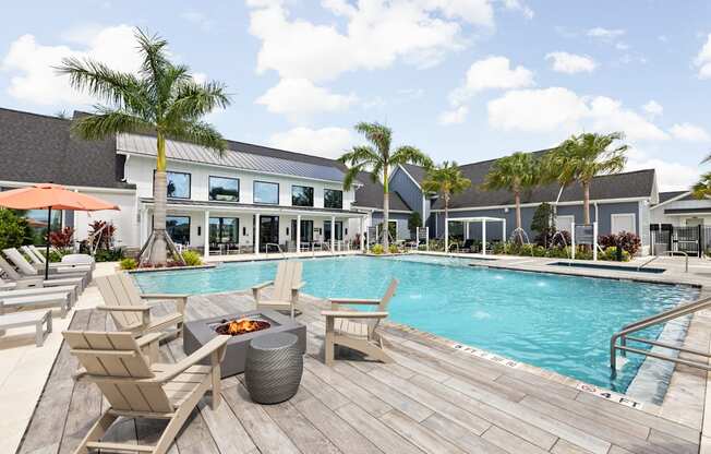 the swimming pool at The Sophia, Venice, FL, 34275