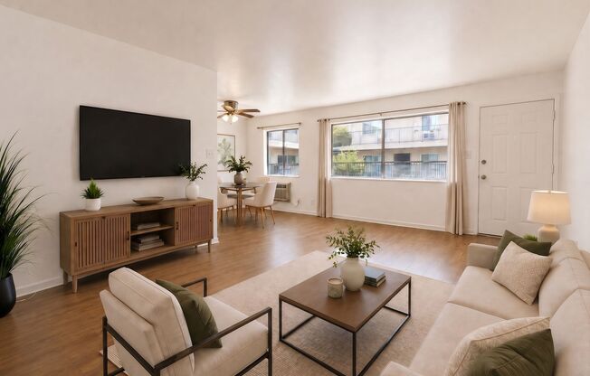 Spacious 1-Bedroom with Pool Views at 10822 Victory Blvd North Hollywood, CA 91606