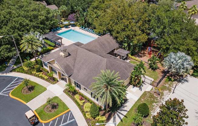 Aerial View of Clubhouse