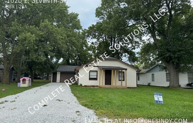 Ask about move in special for this 3BR, 2BA home located at 1020 E. 7th St., Greenfield, IN