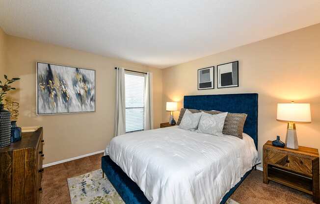 Model Bedroom at Stewarts Ferry, Nashville, TN, 37214